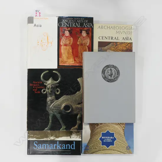 SEVEN PUBLICATIONS: ART & DESIGN - CENTRAL ASIA